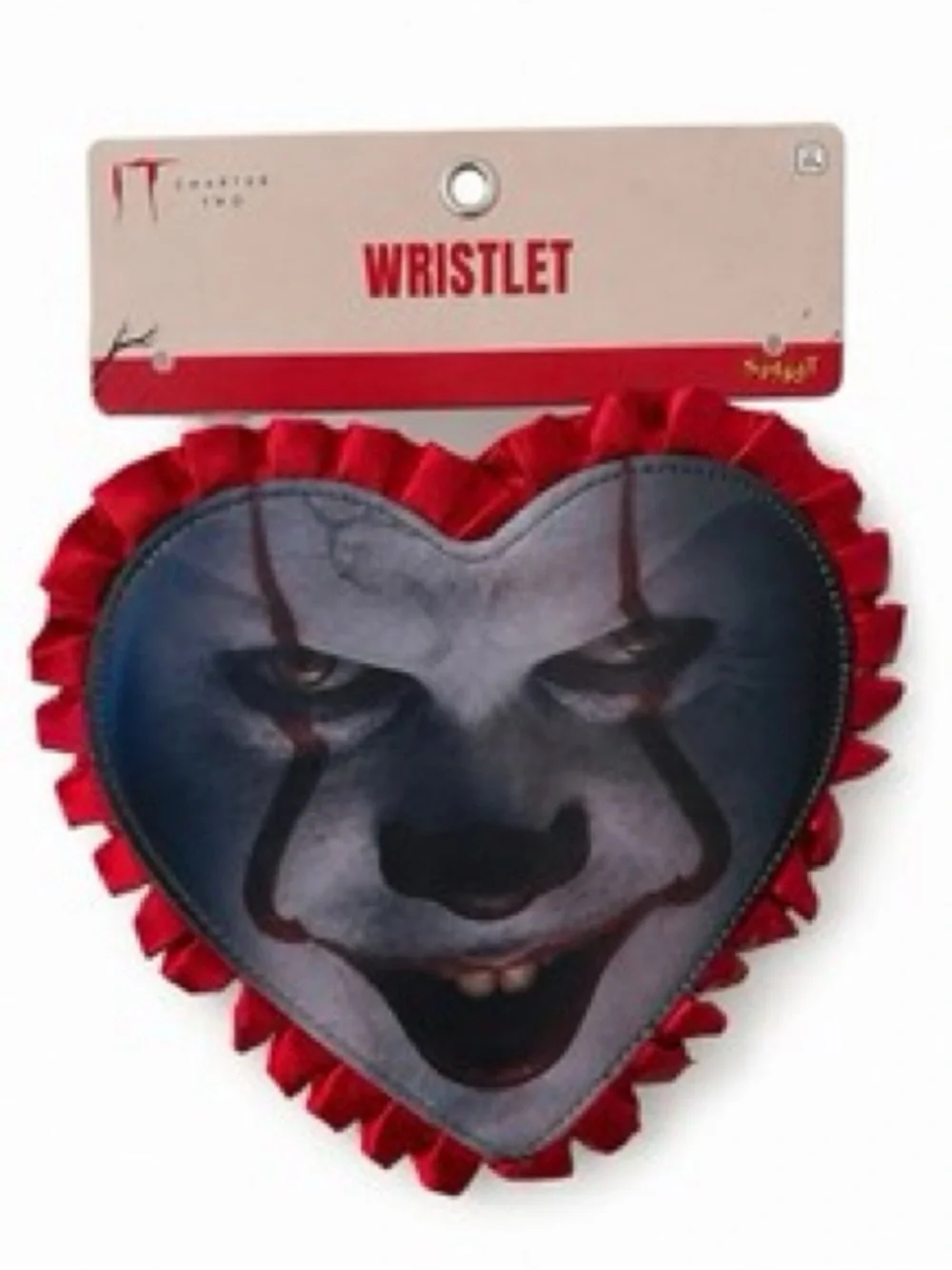 IT Chapter Two Pennywise Heart Wristlet Bag